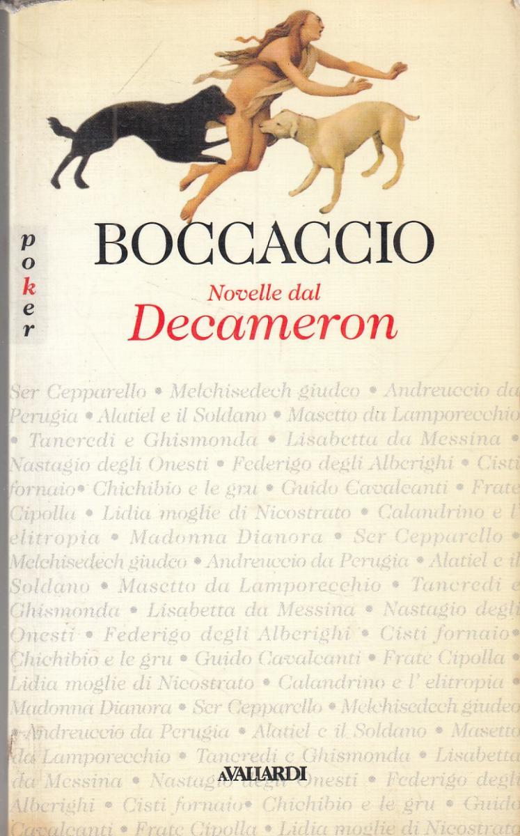 LN2- NOVELLE DAL DECAMERON - GIOVANNI BOCCACCIO - AVALLARDI POKET - B - JXS70