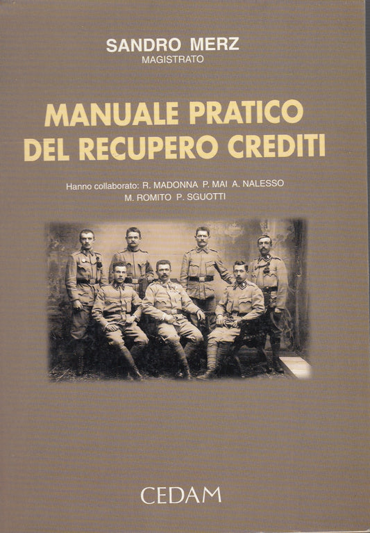 LZ- MANUALE PRATICO DEL RECUPERO CREDITI - MERZ - CEDAM --- 1997 - B - YFS600