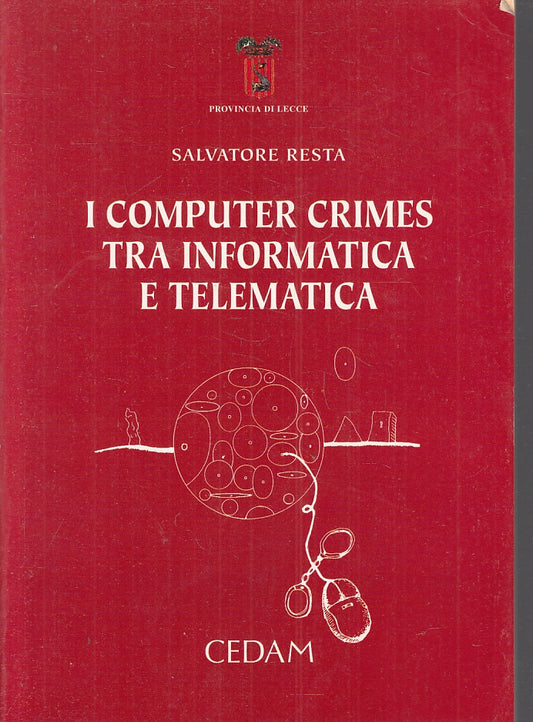 LZ- COMPUTER CRIMES TRA INFORMATICA E TELEMATICA- RESTA- CEDAM--- 2000- B-ZFS440