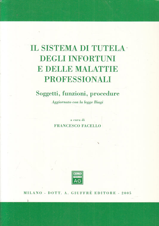 LZ- SISTEMA TUTELA INFORTUNI MALATTIE PROFESSIONALI-- GIUFFRE'--- 2005- B-ZFS440