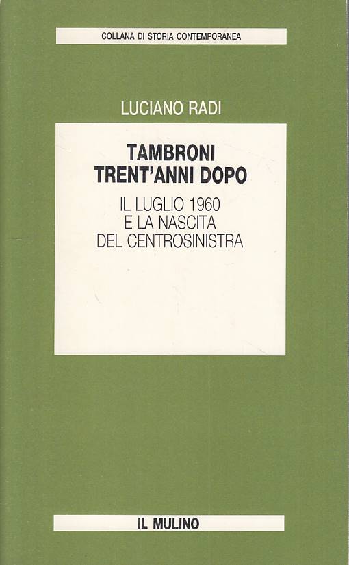 LS- TAMBRONI TRENT'ANNI DOPO - RADI - MULINO - STORIA -- 1990 - B - YTS96
