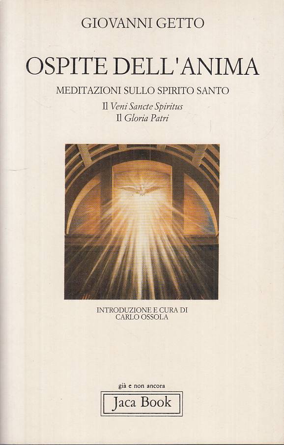 LS- OSPITE DELL'ANIMA MEDITAZIONI SPIRITO SANTO-- JACA BOOK--- 1991 - B - YTS410
