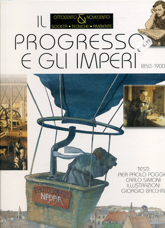 LZ- IL PROGRESSO E GLI IMPERI - POGGIO BACCHIN - JACA BOOK --- 2001 - C- YDS559