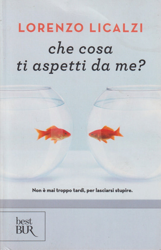 Che cosa ti aspetti da me? - Lorenzo Licalzi - Rizzoli Best BUR - JXS330