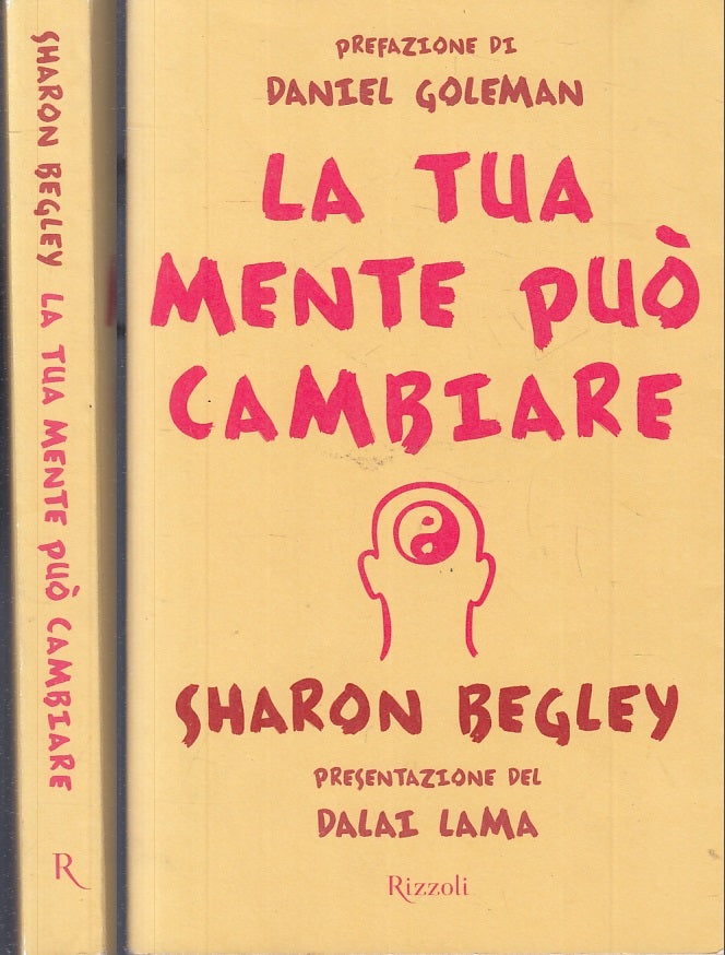 LZ- LA TUA MENTE PUO' CAMBIARE - BEGLEY DALAI LAMA - RIZZOLI--- 2007- B- XFS110