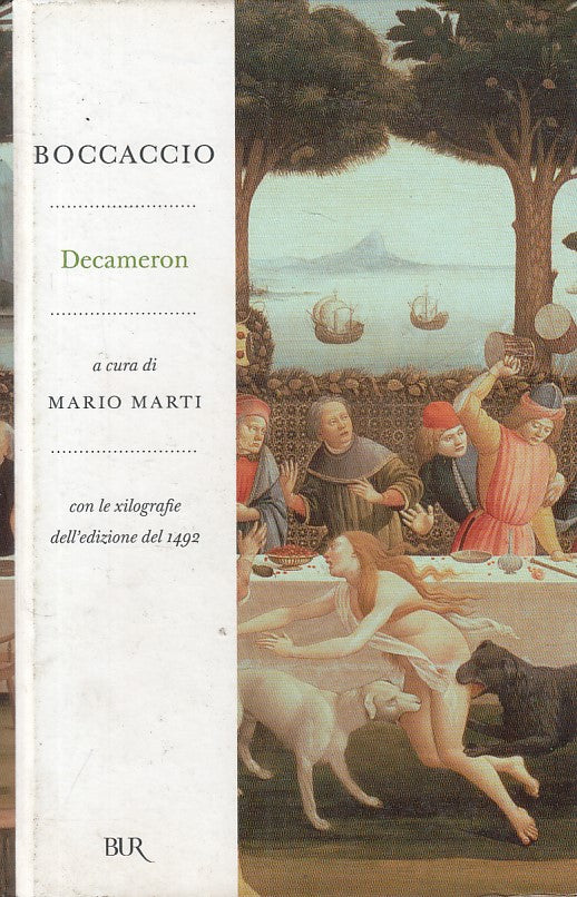 LN- DECAMERON - GIOVANNI BOCCACCIO - RIZZOLI - RADICI BUR -- 2007 - C - ZFS232