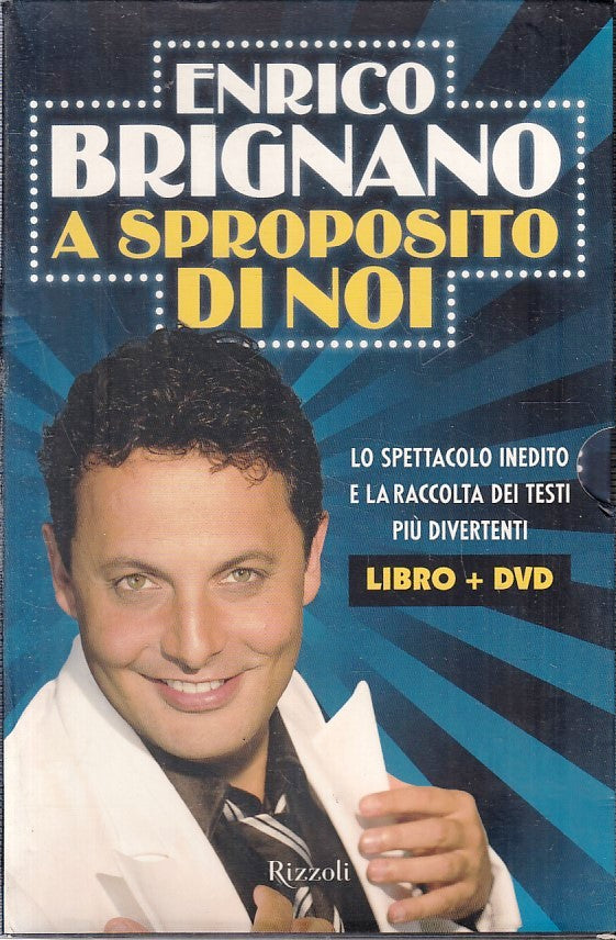 LN2- A SPROPOSITO DI NOI LIBRO + DVD - ENRICO BRIGNANO - RIZZOLI - B - JXS229