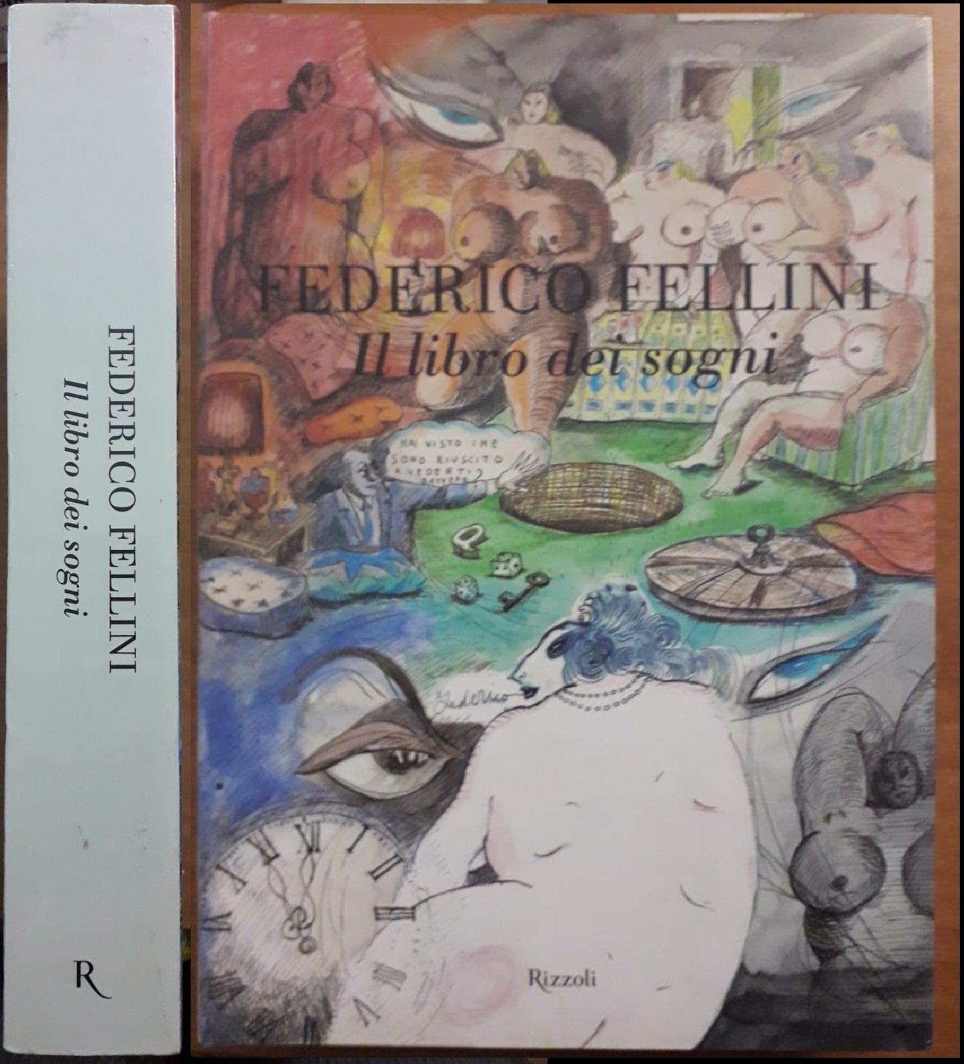 LT- IL LIBRO DEI SOGNI BLISTERATO - FEDERICO FELLINI - RIZZOLI--- 2008- B- XFS61