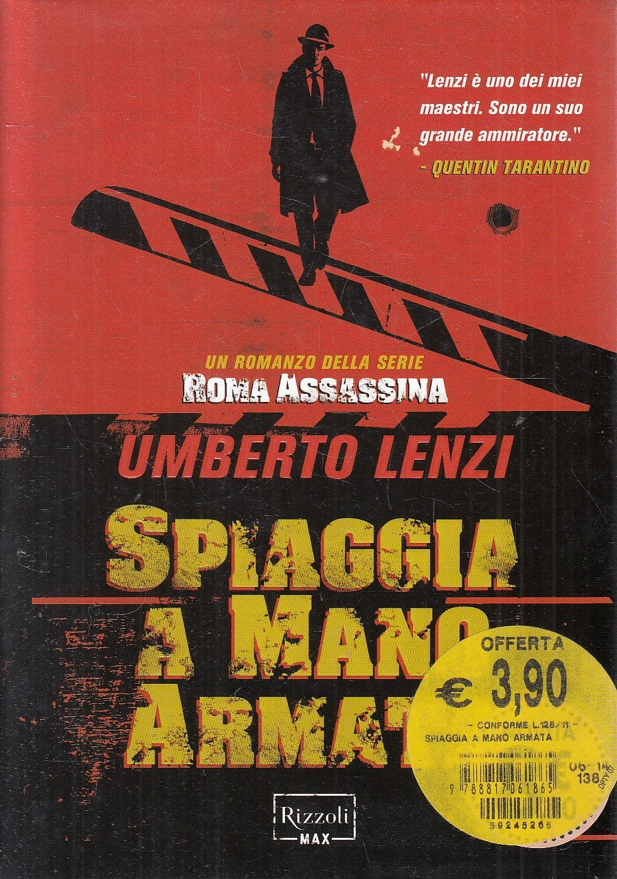 SPIAGGIA A MANO ARMATA - UMBERTO LENZI - RIZZOLI MAX - CS - JXS194