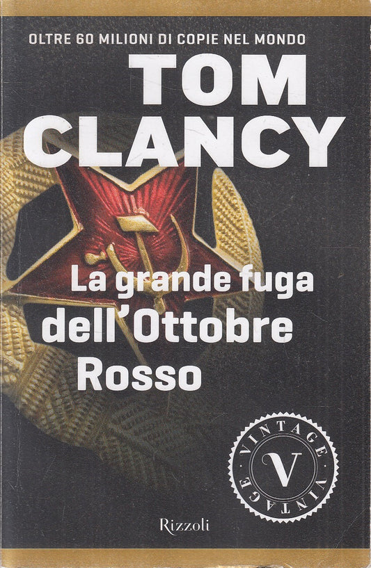 LN2- LA GRANDE FUGA DELL'OTTOBRE ROSSO - CLANCY - RIZZOLI VINTAGE - B - JXS249