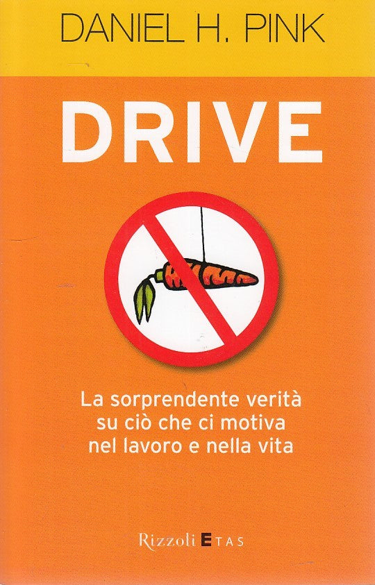 LZ- DRIVE CIO' CHE MOTIVA NEL LAVORO- PINK- RIZZOLI- ETAS-- 2014- B- ZDS625