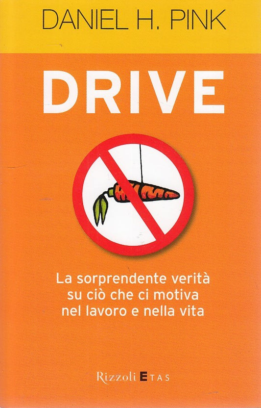 LZ- DRIVE CIO' CHE MOTIVA NEL LAVORO- PINK- RIZZOLI- ETAS-- 2014- B- ZDS625