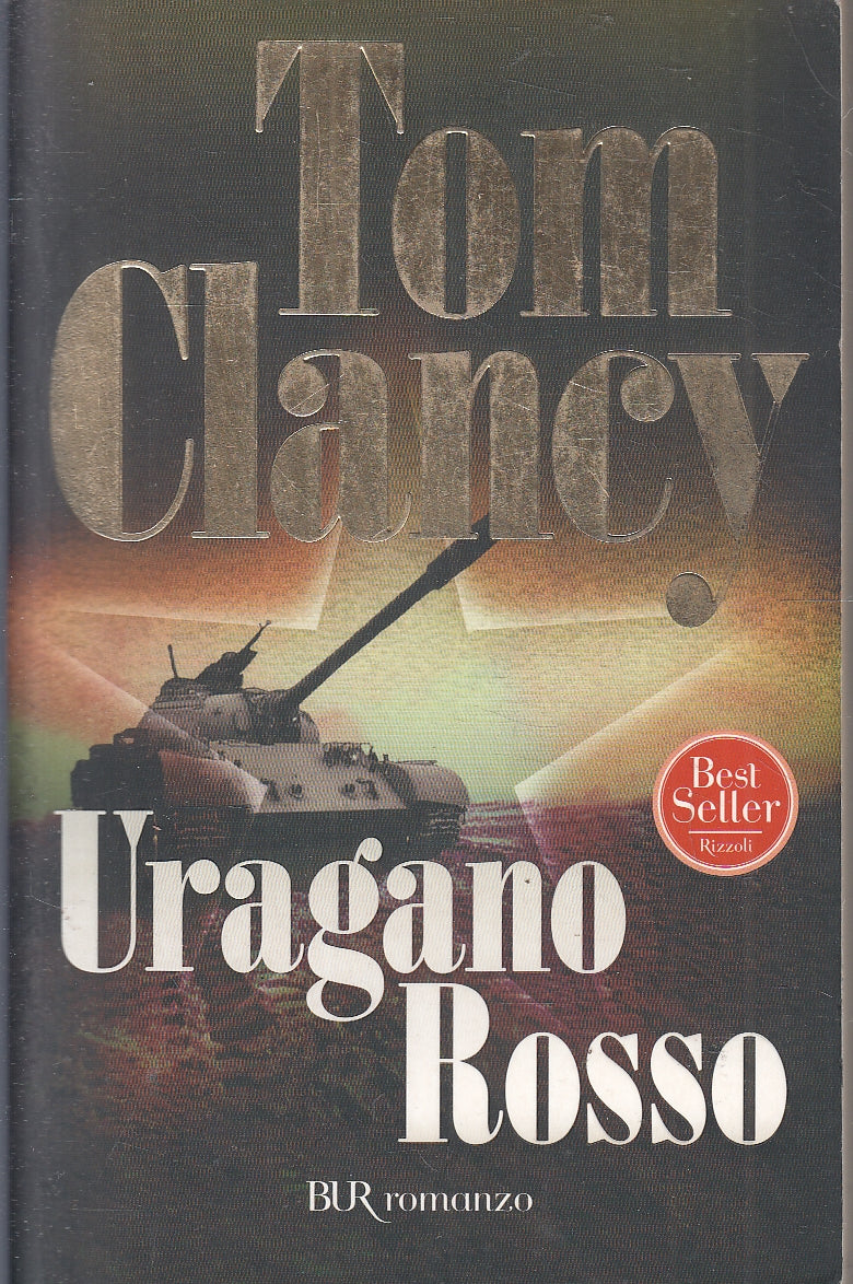 LN- URAGANO ROSSO - TOM CLANCY - RIZZOLI ---- B- YFS94
