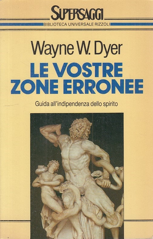 LS- LE VOSTRE ZONE ERONEE - DYER - RIZZOLI - SUPERSAGGI -- 1995 - B - YFS590
