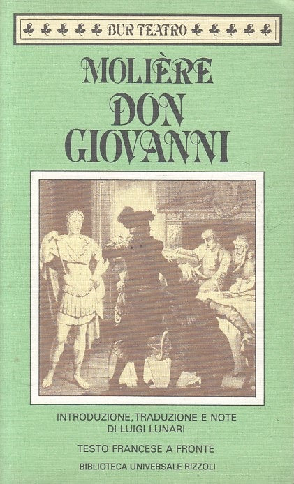 LN- DON GIOVANNI FRANCESE A FRONTE- MOLIERE- RIZZOLI- TEATRO-- 1994 - B - YFS493