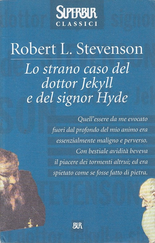 LN- STRANO CASO DOTTOR JEKYLL MISTER HYDE- STEVENSON - BUR --- 2000 - B - ZFS668