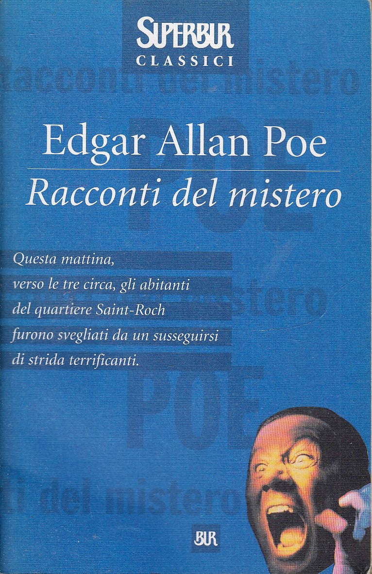 LN- RACCONTI DEL MISTERO- EDGAR ALLAN POE- RIZZOLI- SUPERBUR CLASSICI- 1999- XFS