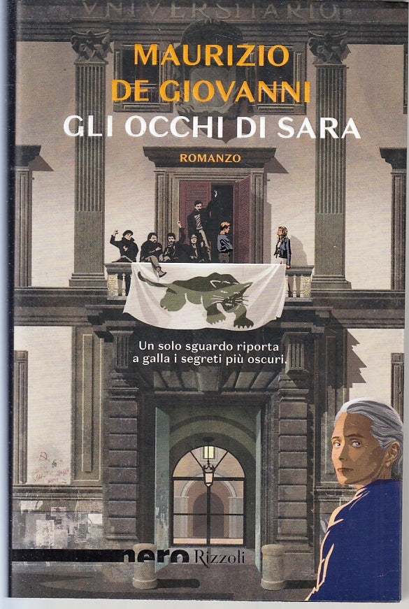 LG- GLI OCCHI DI SARA - MAURIZIO DE GIOVANNI - RIZZOLI - NERO --- B - ZFS88