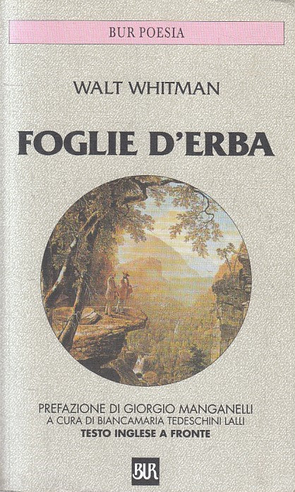 LN- FOGLIE D'ERBA INGLESE A FRONTE - WHITMAN - RIZZOLI --- 2000 - B - XFS