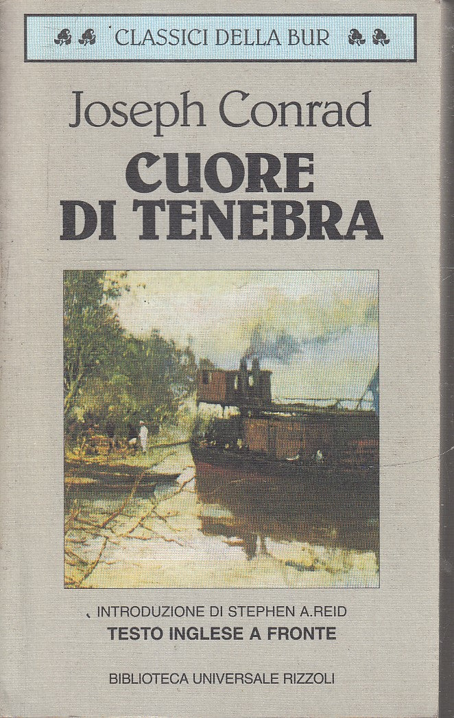 LN- CUORE DI TENEBRA INGLESE A FRONTE - JOSEPH CONRAD - RIZZOLI- BUR--- B- XFS