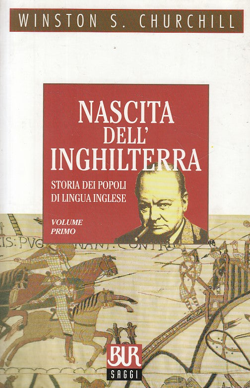 LS- NASCITA DELL'INGHILTERRA VOL.1 - CHURCHILL - RIZZOLI --- 1999 - B - ZFS644