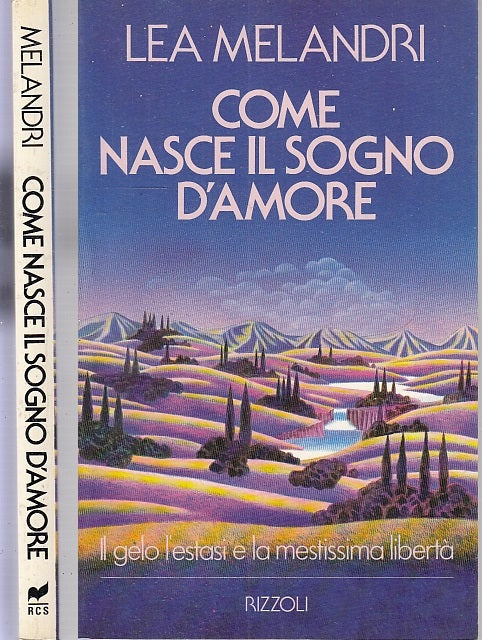LZ- COME NASCE IL SOGNO D'AMORE - LEA MELANDRI - RIZZOLI --- 1988- B- XFS56