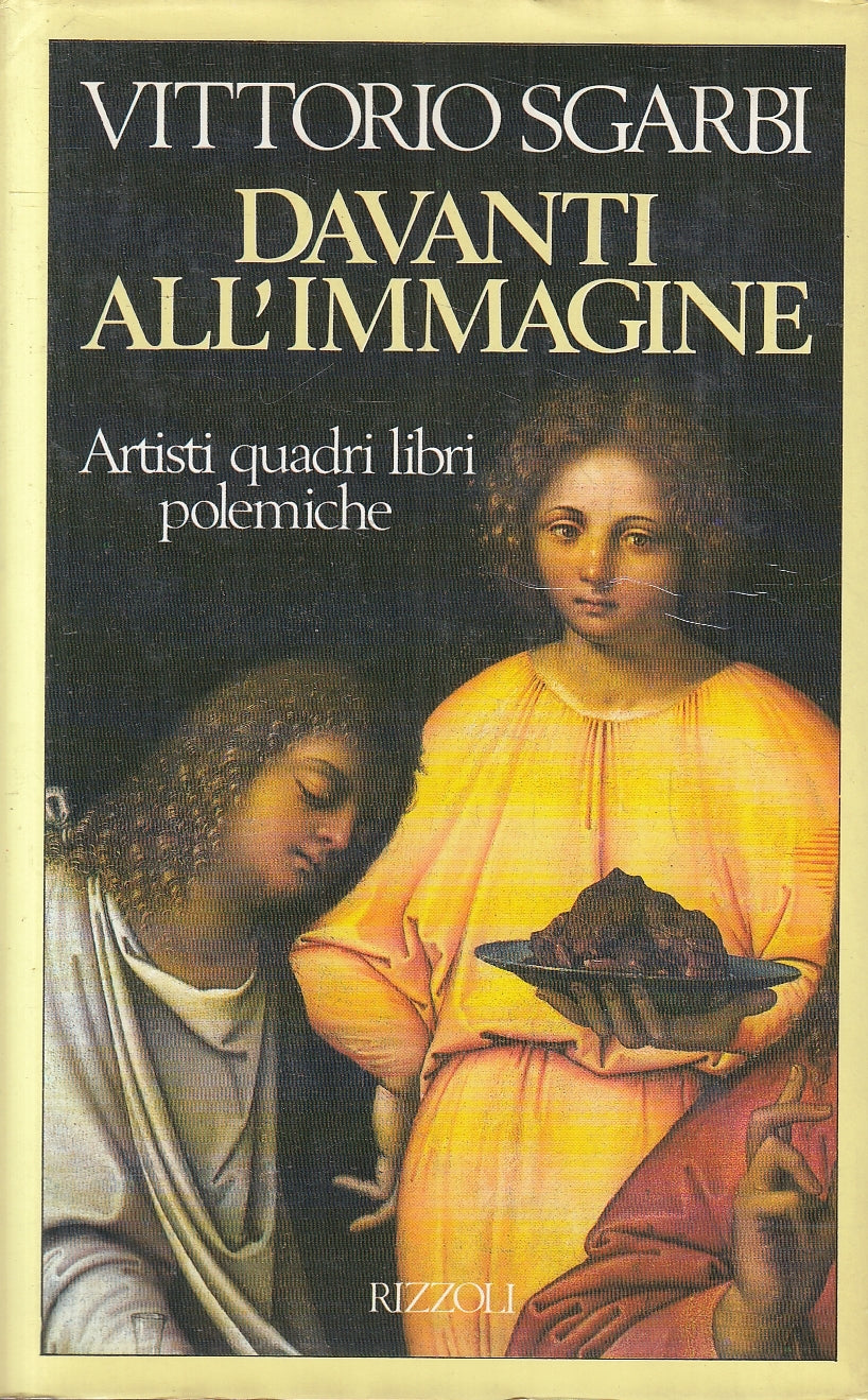 LN2- DAVANTI ALL'IMMAGINE ARTISTI QUADRI LIBRI - SGARBI - RIZZOLI - CS - JXS139