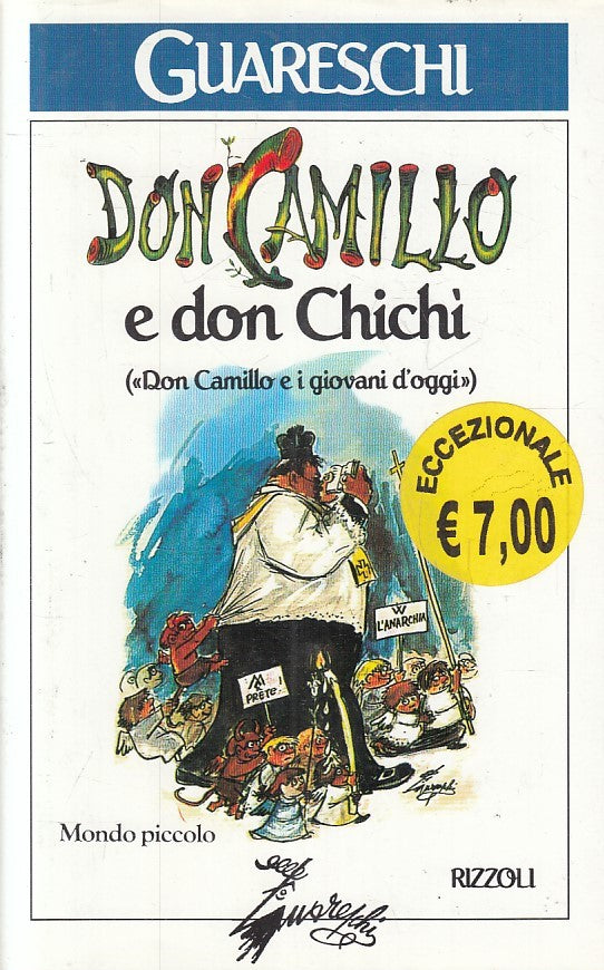 LN2- DON CAMILLO E DON CHICHI MONDO PICCOLO - GUARESCHI - RIZZOLI - CS - JXS202