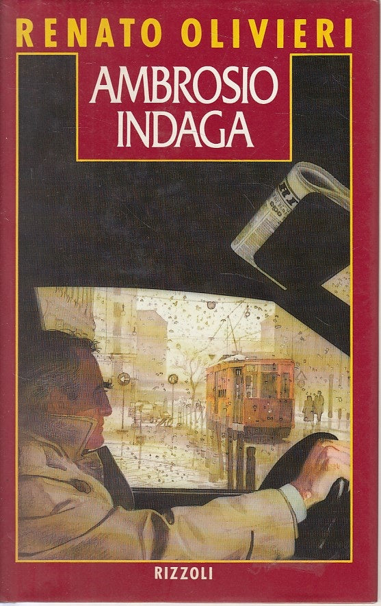 LN- AMBROSIO INDAGA - OLIVIERI - RIZZOLI -- 1a ED. - 1988 - CS - ZFS305