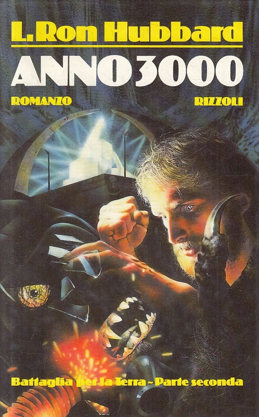 LN2- ANNO 3000 BATTAGLIA PER LA TERRA PARTE II - HUBBARD - RIZZOLI   CS - JXS130