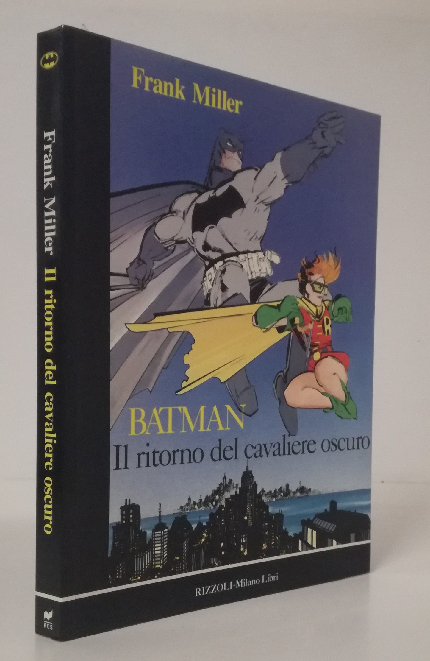 LB- BATMAN IL RITORNO DEL CAVALIERE OSCURO - FRANK MILLER- RIZZOLI- 1989- B- VHX