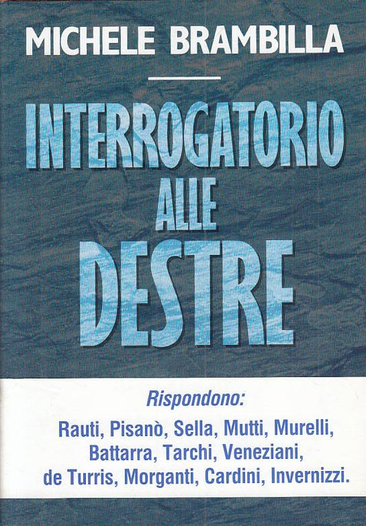 LS- INTERROGATORIO ALLE DESTRE - BRAMBILLA - RIZZOLI --- 1995 - CS - YTS321