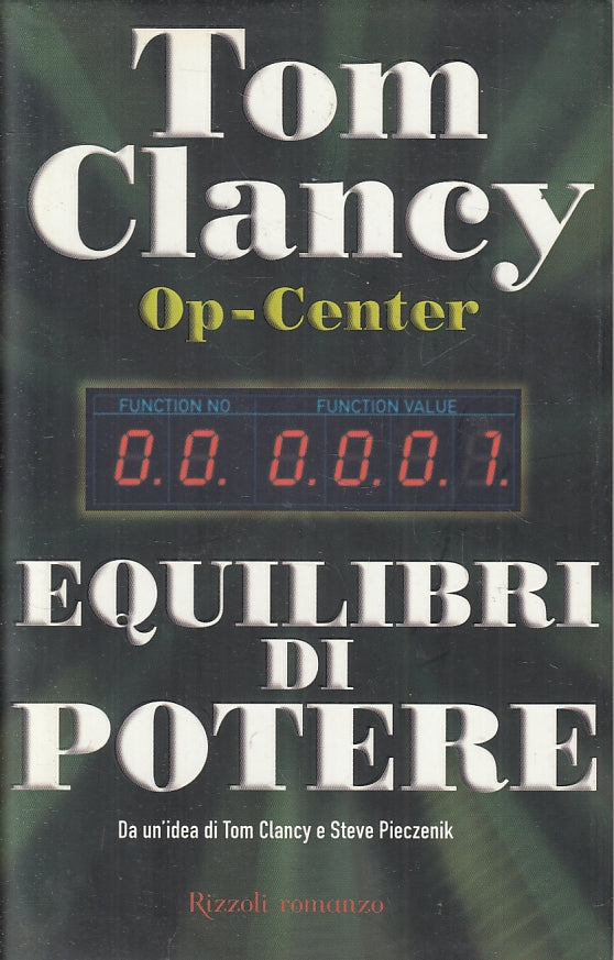 LG- OP-CENTER EQUILIBRI DI POTERE - CLANCY - RIZZOLI - SCALA -- 2003- CS- ZFS270