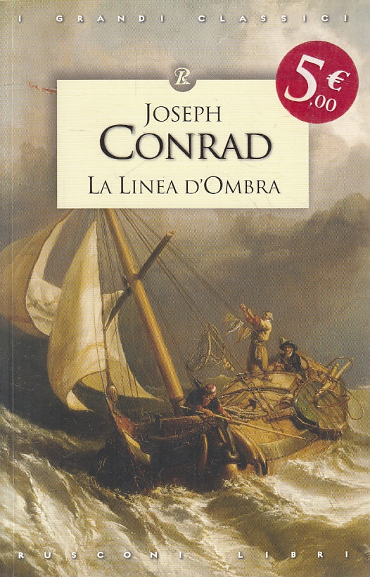 LN2- LA LINEA D'OMBRA - JOSEPH CONRAD - RUSCONI - B - JXS132