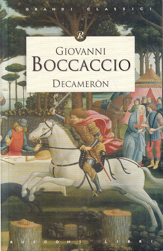 LN- DECAMERON - GIOVANNI BOCCACCIO- RUSCONI- I GRANDI CLASSICI-- 2004- B- YFS329