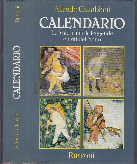 LZ- CALENDARIO - ALFREDO CATTABIANI - RUSCONI -- 1a ED. - 1989 - CS - YFS662