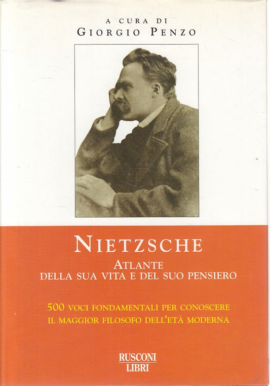 LZ- NIETZSCHE ATLANTE VITA E PENSIERO - PENZO - RUSCONI --- 1999 - CS - ZFS619
