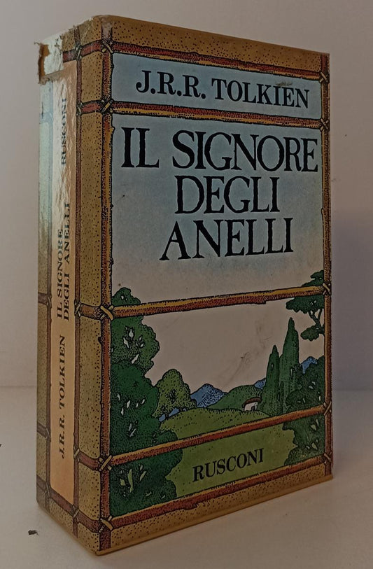 LF- IL SIGNORE DEGLI ANELLI CON COFANETTO - J.R.R. TOLKIEN - RUSCONI ---- C- XFS