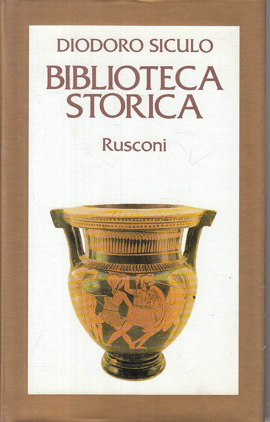 LS- BIBLIOTECA STORICA LIBRI IX/XIII - SICULO - RUSCONI --- 1992 - CS - ZFS228