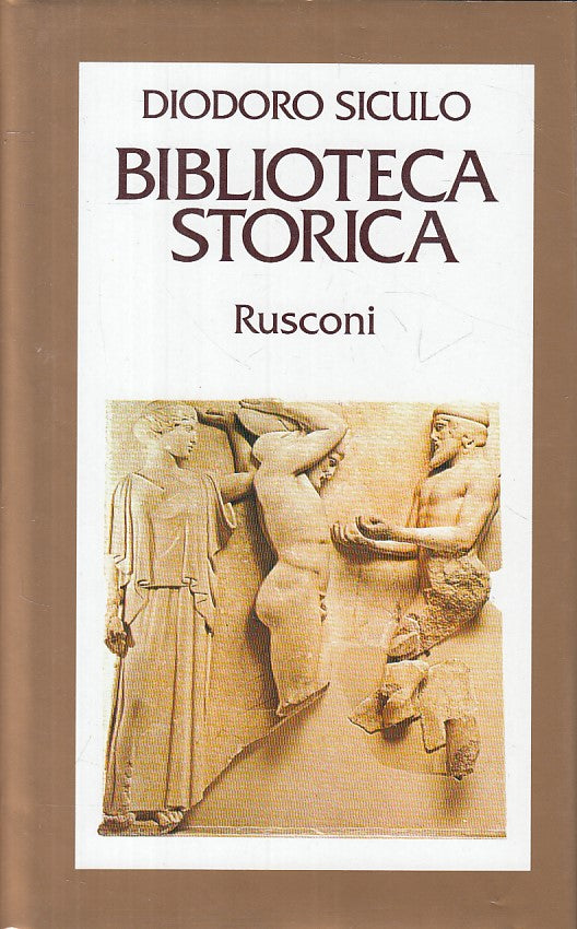 LS- BIBLIOTECA STORICA LIBRI I/VIII - SICULO - RUSCONI --- 1998 - CS - ZFS228