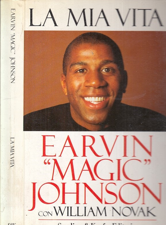 LS- LA MIA VITA - EARVIN MAGIC JOHNSON WILLIAM NOVAK- SPERLING--- 1993- B- XFS20