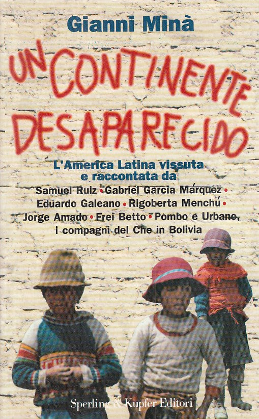LS- CONTINENTE DESAPARECIDO AMERICA LATINA- MINA- SPERLING --- 1995 - B - YFS200