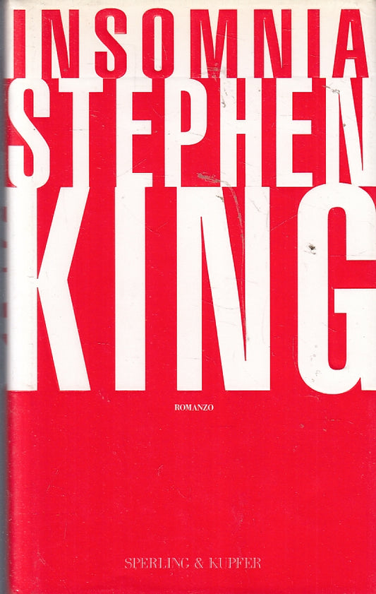LG- INSOMNIA - STEPHEN KING - SPERLING & KUPFER --- 1995 - CS - ZFS95