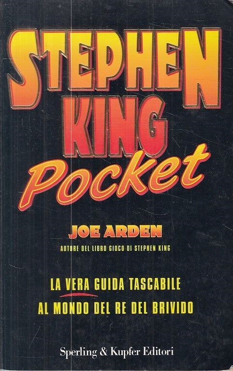 LZ- STEPHEN KING POCKET GUIDA RE BRIVIDO- ARDEN - SPERLING --- 1996 - B - ZFS248