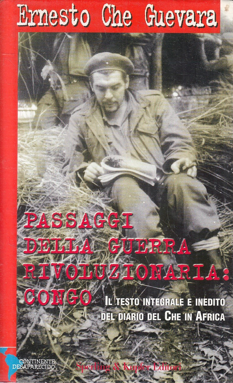 LS- PASSAGGI GUERRA RIVOLUZIONARIA CONGO - ERNESTO CHE GUEVARA- 1999- CS- YFS9