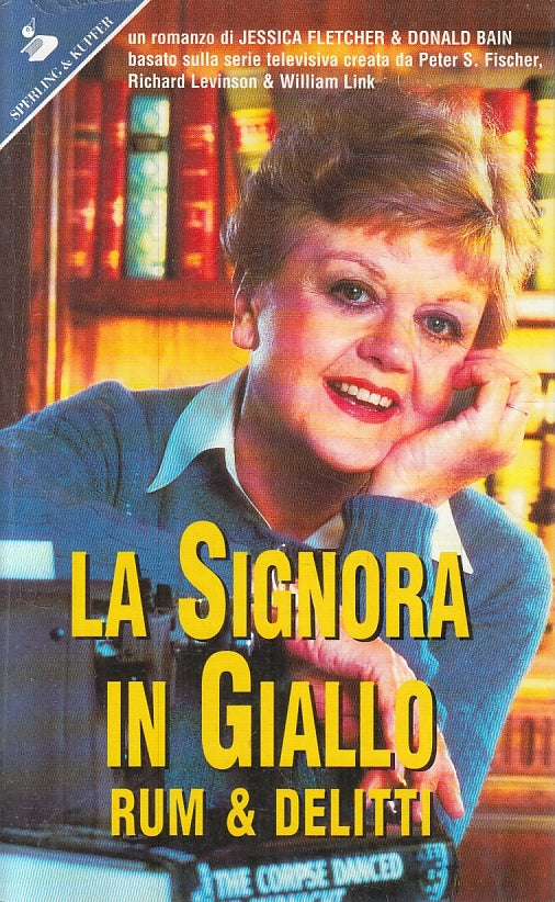 LN2- LA SIGNORA IN GIALLO RUM & DELITTI - FLETCHER BAIN - SPERLING - B - JXS136