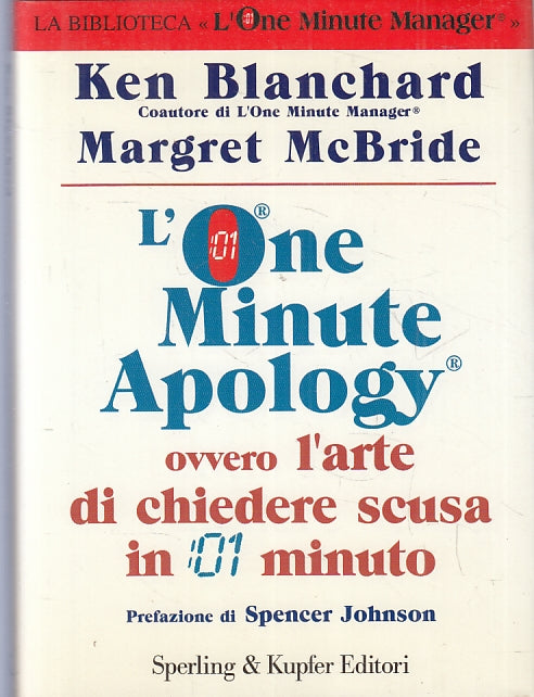 LZ- L'ONE MINUTE APOLOGY- BLANCHARD McBRIDE- SPERLING KUPFER--- 2003- CS- ZFS116