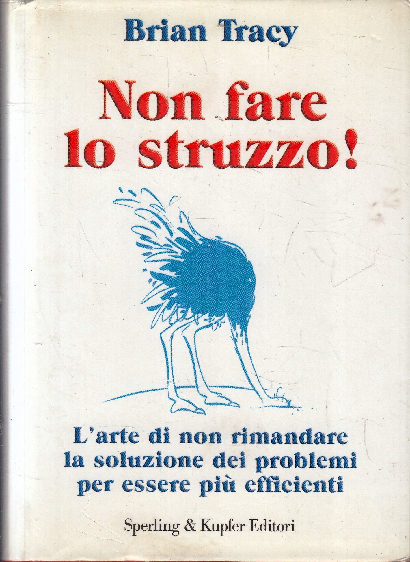 LZ- NON FARE LO STRUZZO - BRIAN TRACY - SPERLING & KUPFER --- 2004 - CS - YFS961