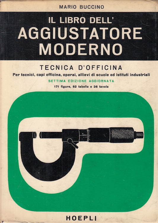 LZ- LIBRO DELL'AGGIUSTATORE MODERNO - BUCCINO - HOEPLI --- 1983 - B - ZFS148