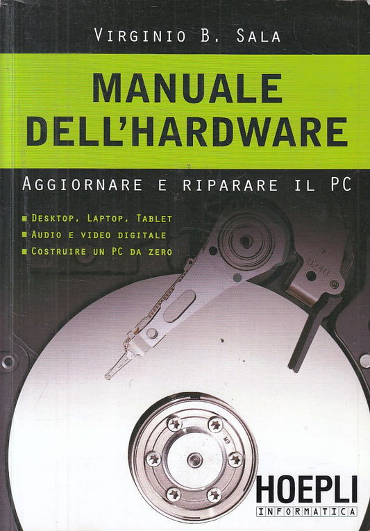 LZ- MANUALE HARDWARE AGGIORNARE RIPARARE PC - SALA- HOEPLI --- 2012 - B - YFS205